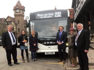 Ledbury bus back on track thanks to community drive