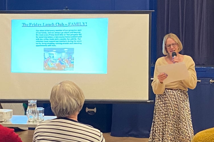 Ross Lunch Club report to Ross Parish AGM