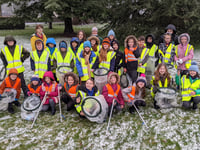 Huntley CofE Primary School took part in Great Big School Clean
