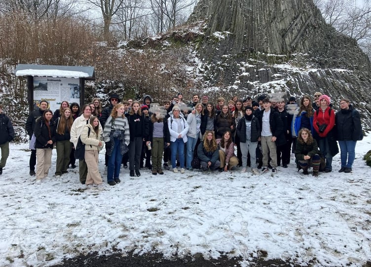 JKHS students at Rhineland, Germany