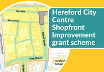 Cash available for Hereford's high street facelift