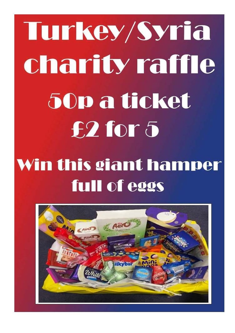 Raffle prizes