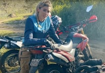 Ruck and roll: Vanessa gets muddy in her dirt bike tour of Belize