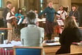JKHS students’ truly divine string-a-long
