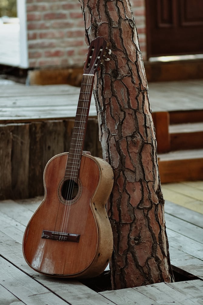 Guitar stock image