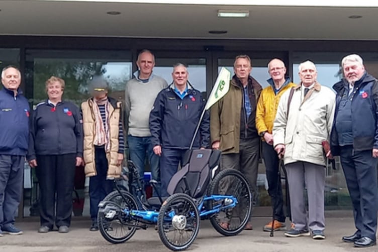 RBL e-trike Battle Back Centre