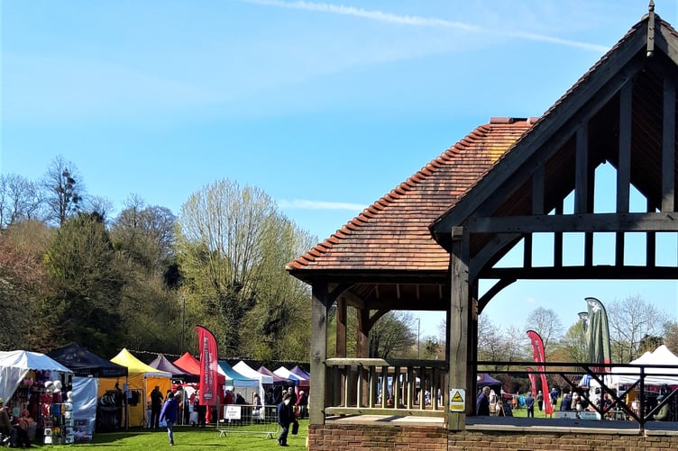 The bandstand at Ross-on-Wye