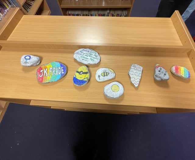 JK Pride Club event sparks creativity with pebble painting party