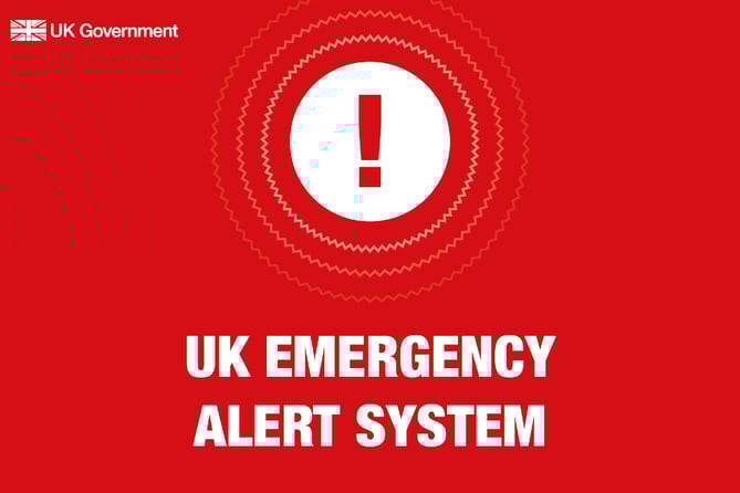 Emergency alert system card