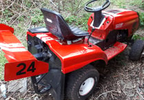 Formula 1 inspired lawnmower discovered in Greytree