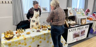 Heartwarming tribute raised £185 at Wednesday Market