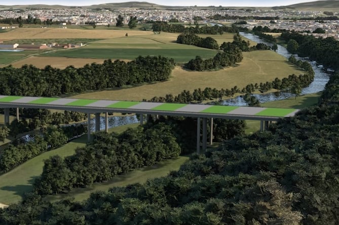 Hereford bypass concept drawing