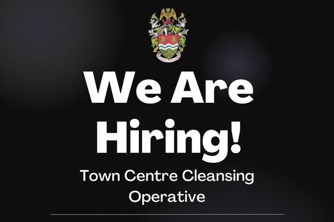 Ross Town Council is hiring a cleansing operative