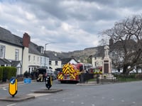 Fire call out at Monmouth Comprehensive School 