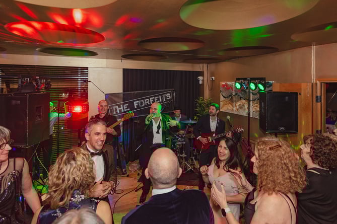 Mayor Ed and the Forfeits play a charity ball