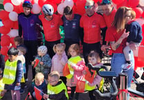 Fundraising cyclists raise £100,000 for Bone Cancer UK