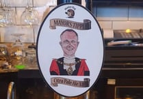Ross-on-Wye's 'lockdown mayor' honoured with commemorative brew