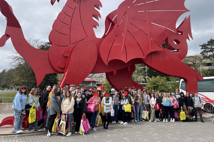 John Kyrle High School students at the UCAS Discovery convention