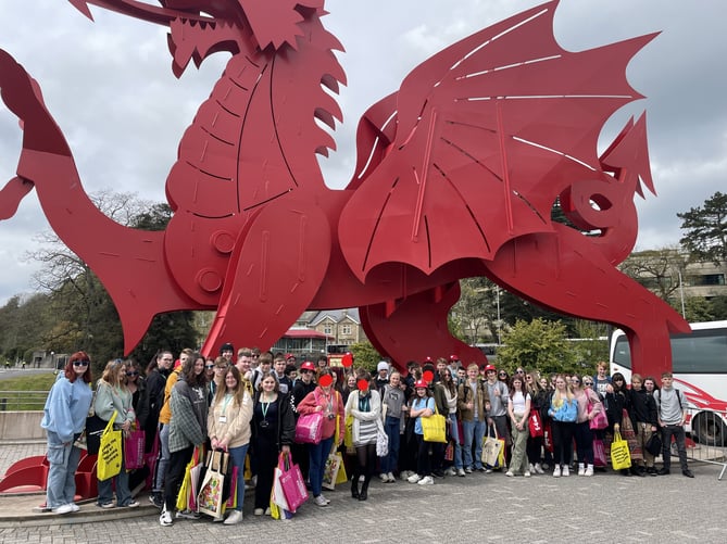  John Kyrle High School students at the UCAS Discovery convention