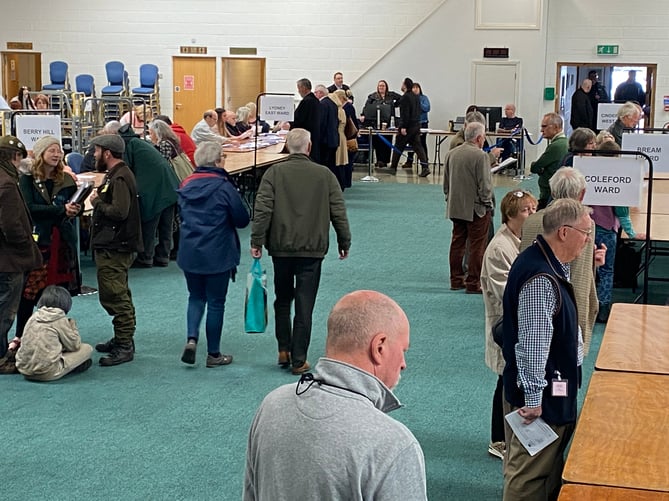 Forest of Dean Council election count