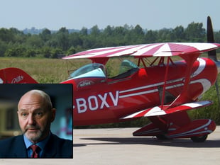 Falklands War veteran killed in a stunt plane crash