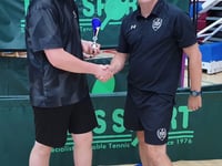 Tom Heath’s claims Junior Singles county table tennis trophy