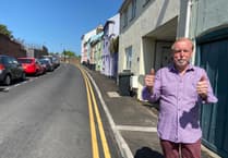 Cllr Stark backed Kyrle Street resurfacing, but he wants to see the council do more