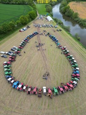 Beloved community figure honoured by tractor parade