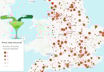 Toxic chemical mixtures at more than 1,600 sites across England