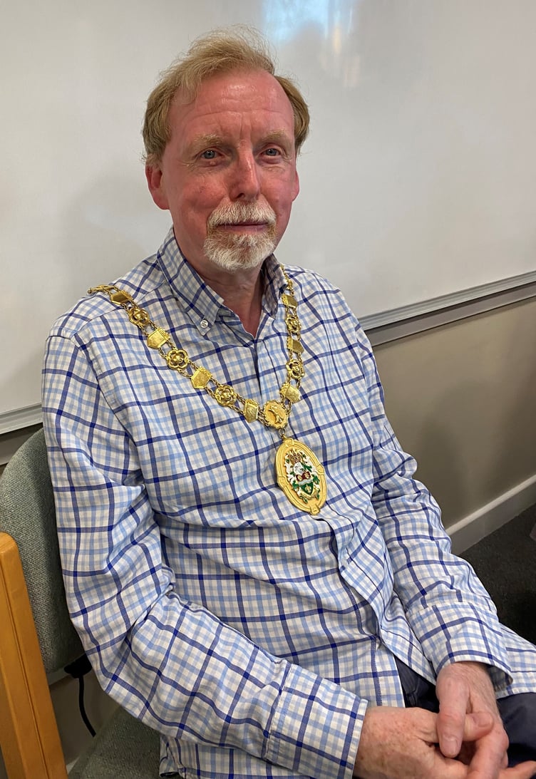 Cllr Louis Stark, Mayor of Ross-on-Wye