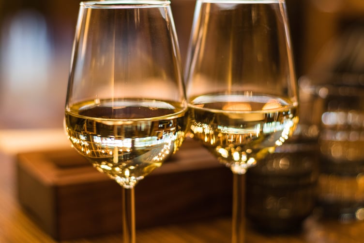 Wine stock image