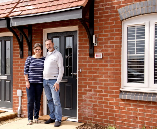 Couple find their perfect home in Ross's St Mary's Garden Village