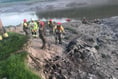 Race to moo-ve cow to safety in dramatic River Wye rescue