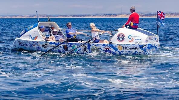 Pacific Rowers Verse and worse for storm-hit Pacific rowers from Monmouthshire ...