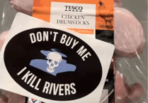 River Wye campaigners flood Tesco with pleas for a cleaner river