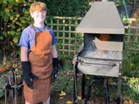 Meet the 12-year-old blacksmith from John Kyrle High School