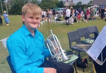 Acclaimed music man Connor Edwards joins Parkend Silver Band