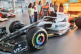 Monmouth pupil pays visit to McLaren Centre