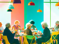 The Friday Lunch Club are feeling thankful