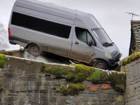 Lugwardine Bridge hit by vehicle, emergency works in place