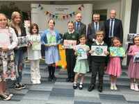 Young artists from local schools claim prizes in county competition