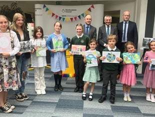 Young artists from local schools claim prizes in county competition