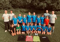 Ross Juniors' girls U10 team triumphs in shield final and sweeps summer tournaments