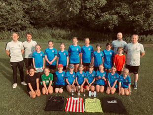 Ross Juniors' girls U10 team triumphs in shield final