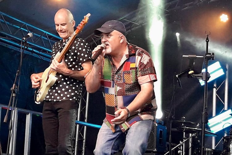 Ed ODriscoll and The Forfeits at Coleford Music Festival