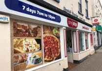 Wye Valley shop's pizza and crisp window ad under fire