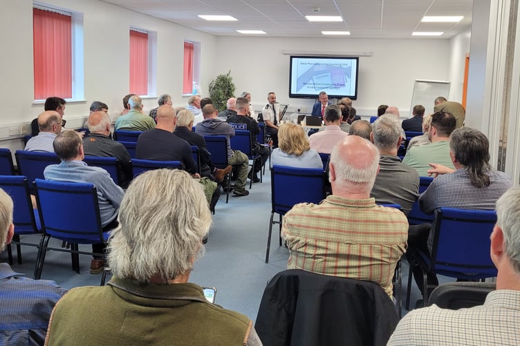 PCC John Campion meeting with firearms community