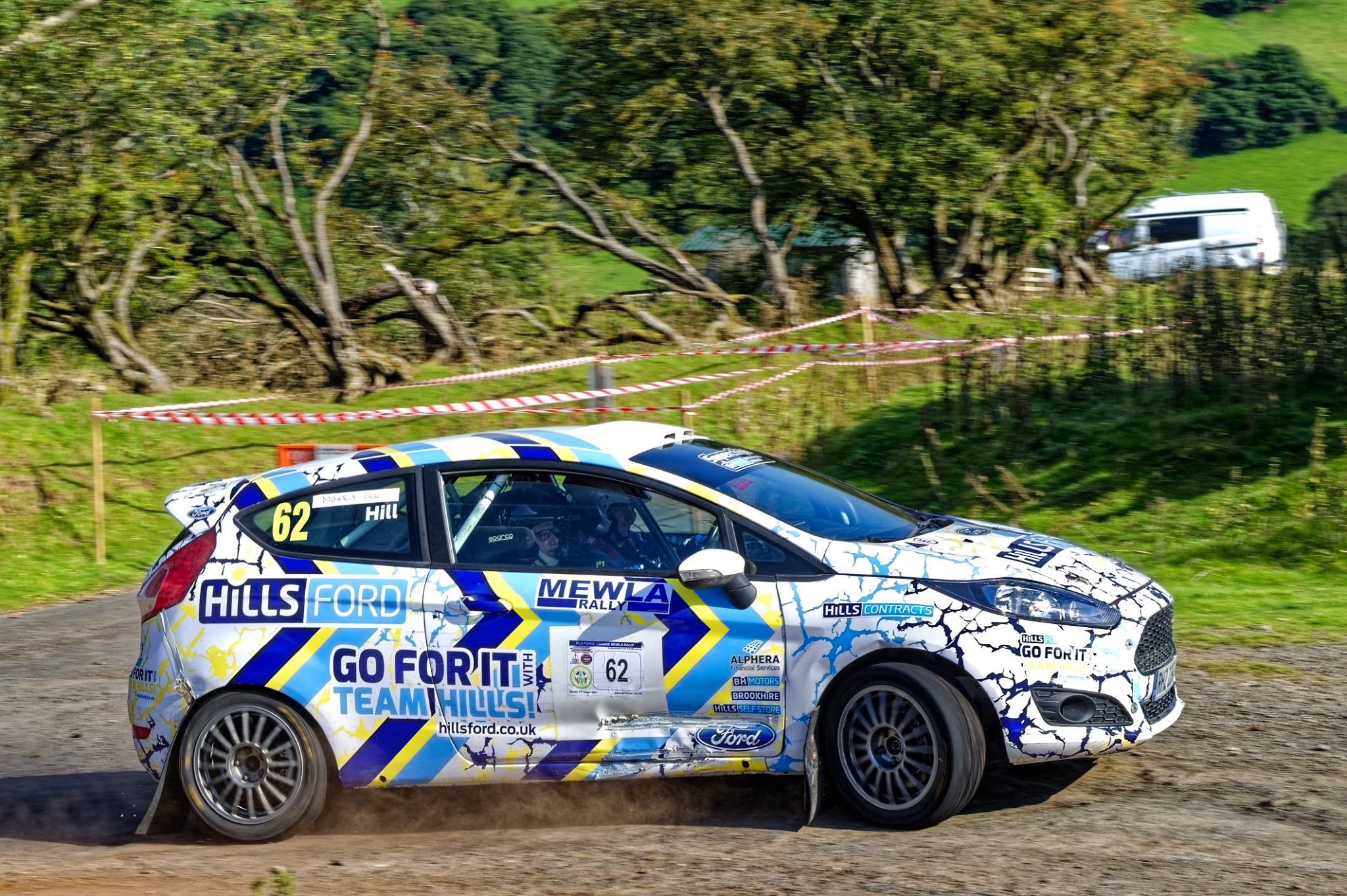 Rally fans rev up to welcome the Hills Ford 3 Shires Stages