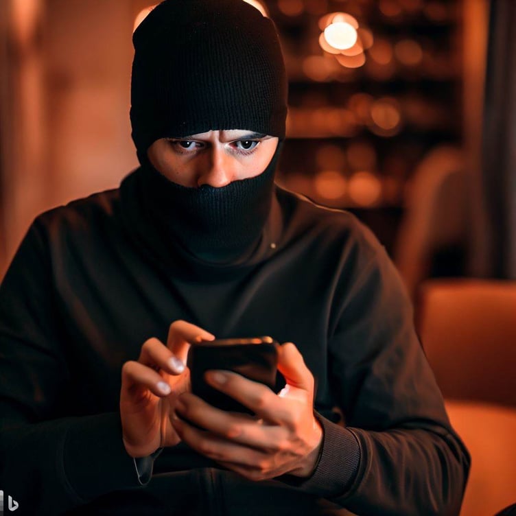 Cyber crime stock image