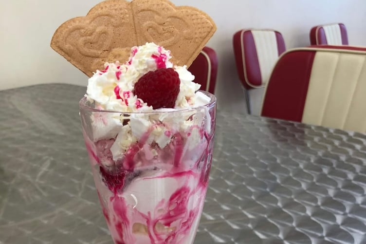 A delicious Gelatis desert